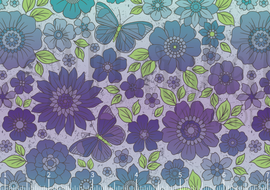 PREORDER - 70's Blue/Purple Ombre