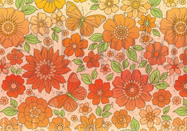PREORDER - 70's Orange Ombre