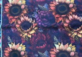 Christina’s Sunflowers PVC Backed Waterproof Canvas (flat fold yard)