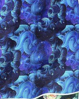 Stormy Skies PVC Backed Waterproof Canvas (flat fold yard)