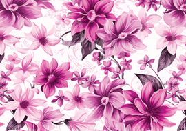 PREORDER - Chromatic Floral Bloom Pink