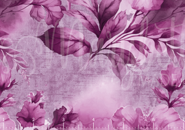 PREORDER - Chromatic Tropical Floral Denim Pink