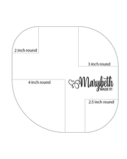 Corner Rounder Acrylic Template