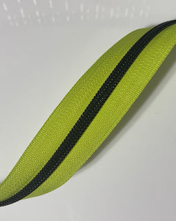 #5 Zipper Tape - 3 yard cut - Lime Green 61