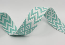 1.5" Jacquard Webbing -  Aruba (5 yard cut)