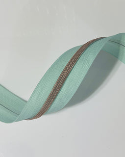 #5 Zipper Tape - 3 yard cut - Mint Green 67