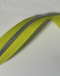 #5 Zipper Tape - 3 yard cut - Yellow