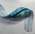 #5 Zipper Tape - 3 yard cut - Blue Camo w/ Gunmetal Teeth 913