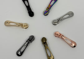 #5 Teardrop Zipper Pulls - 5 pack
