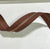 #5 Zipper Tape - 3 yard cut - Mahogany (693)