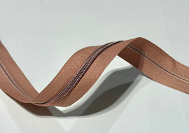 #5 Zipper Tape - 3 yard cut - Sandstone (787)