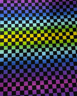 RETAIL - Rainbow Checker Grunge