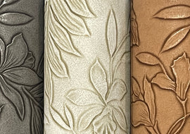 Embossed Floral Vinyl