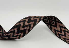 1.5" Jacquard Webbing -  Sandstone (5 yard cut)