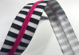 #5 Zipper Tape - 3 yard cut - Striped