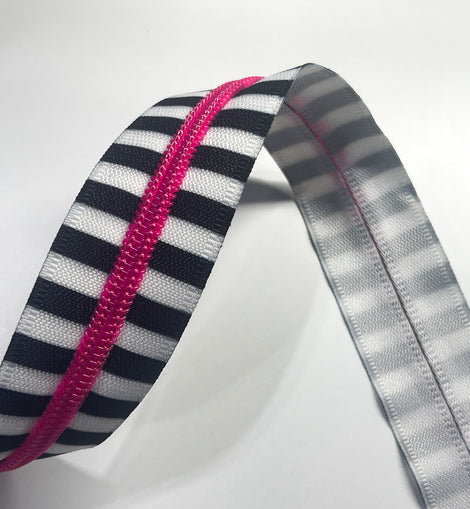 #5 Zipper Tape - 3 yard cut - Striped