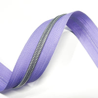 #5 Zipper Tape - 3 yard cut - Lilac 583