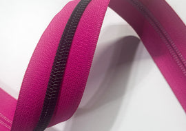 #5 Zipper Tape - 3 yard cut - Magenta