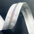 #5 Zipper Tape - 3 yard cut - White w/ White Rainbow Teeth