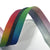 #5 Zipper Tape - 3 yard cut - Rainbow w/ Iridescent Teeth