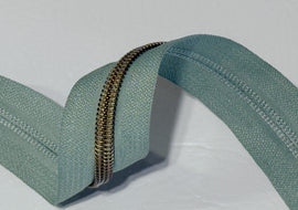 #5 Zipper Tape - 3 yard cut - Oregano (791)