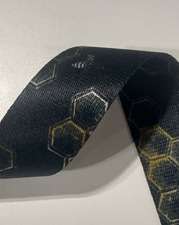 1.5" Custom Webbing - Bees (5 yard cut)