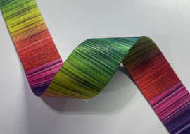1.5" Printed Webbing -  Serape (5 yard cut)