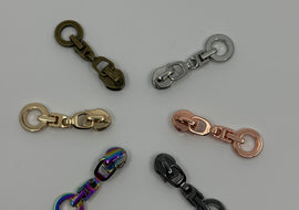 #5 Drop Zipper Pulls - 5 pack
