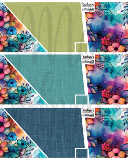 Kaelyn Cut n Sew - Watercolor Floral Illustration