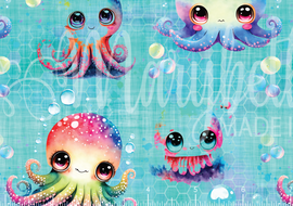 DIGITAL FILE - Sea Bubble Octopus