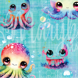DIGITAL FILE - Sea Bubble Octopus