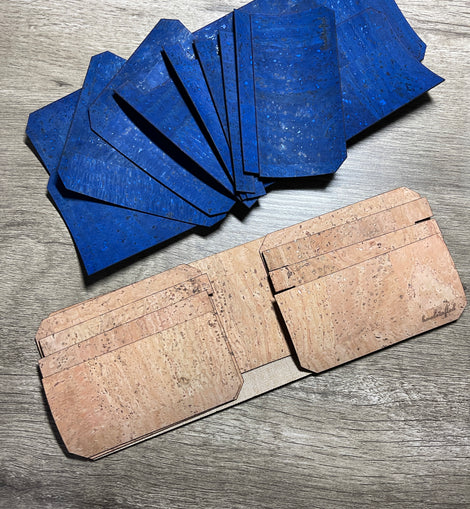 Brian's Bifold Wallet Laser Cut Cork Kit