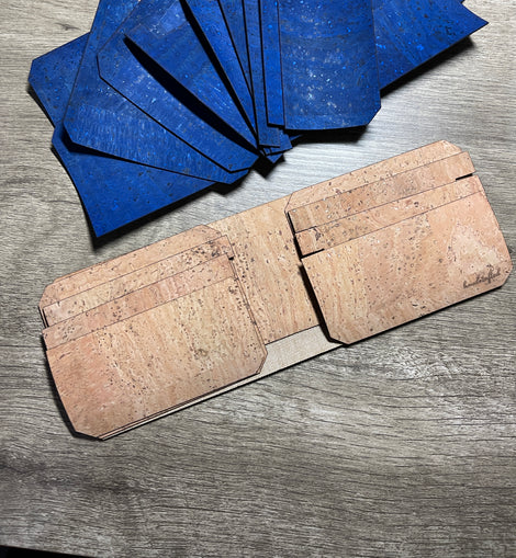 Brian's Bifold Wallet Laser Cut Cork Kit